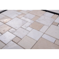 France Style Commercial Use Natural Tumbled Marble Mosaic Tile